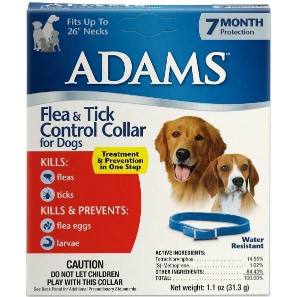 Adams Flea and Tick Collar for Dogs 7 Month Protection 3