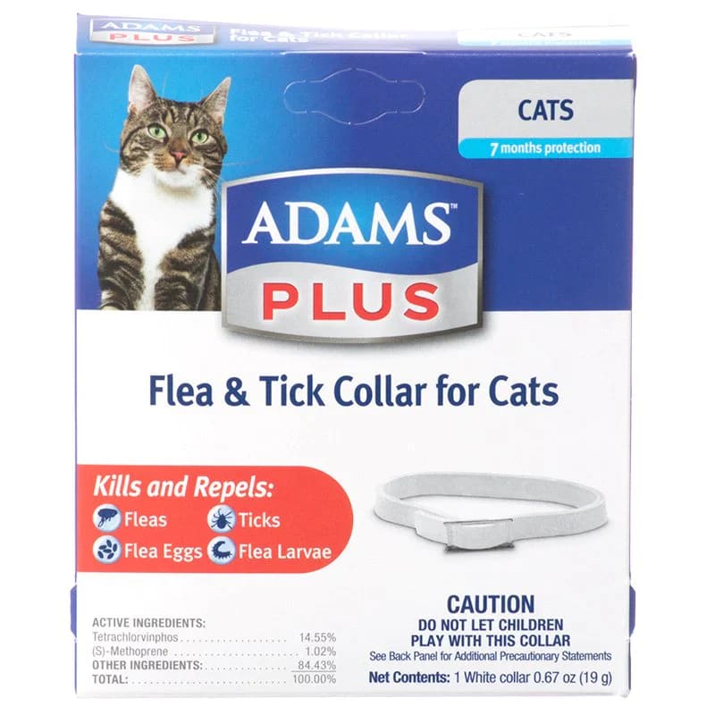 Adams Plus Flea and Tick Collar for Cats (3 Count)