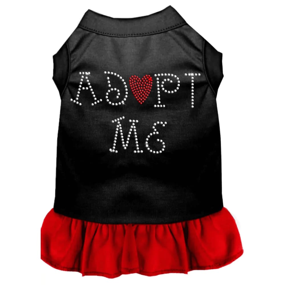 Adopt Me Rhinestone Dog Dress - Pet Dress
