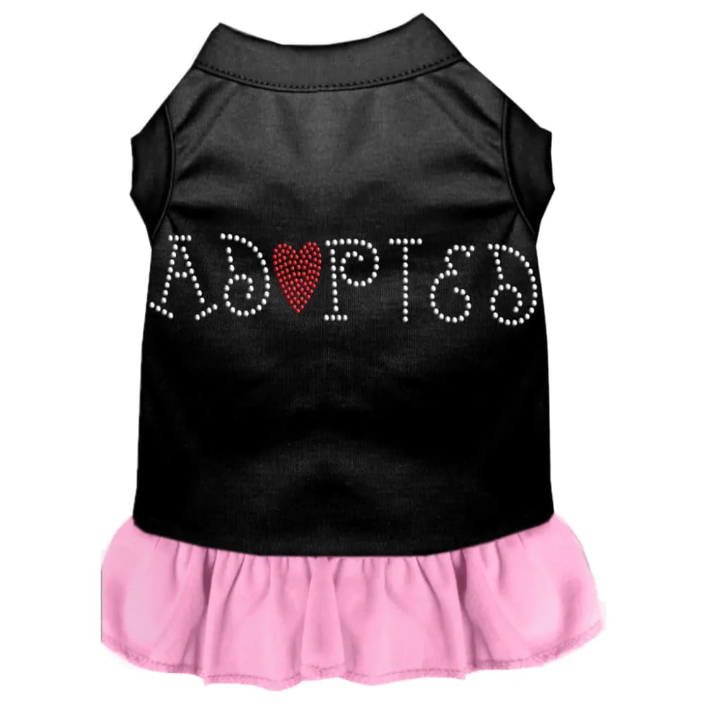 Adopted Rhinestone Pet Dresses - Pet Dress
