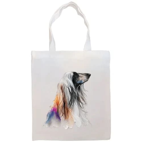 Afghan Hound Canvas Tote Bag - Tote Bag
