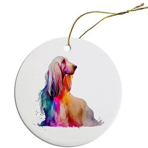 Afghan Hound Christmas Ornaments - Ornaments