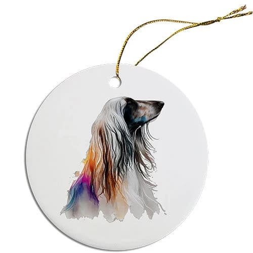 Afghan Hound Christmas Ornaments - Ornaments
