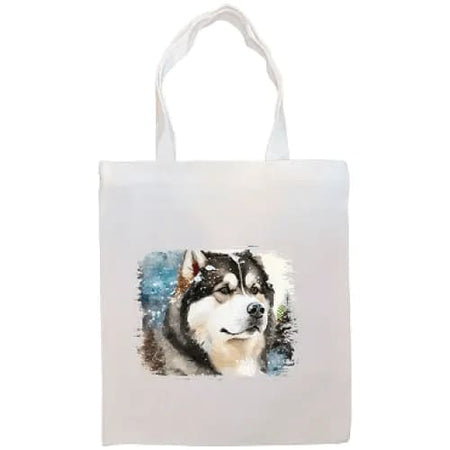 Alaskan Malamute Canvas Tote Bag - Tote Bag