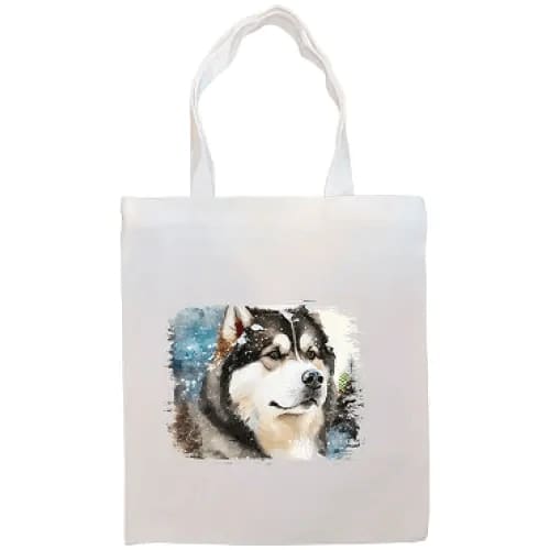 Alaskan Malamute Canvas Tote Bag - Tote Bag