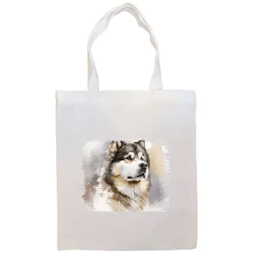 Alaskan Malamute Canvas Tote Bag - Tote Bag