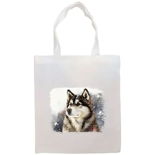 Alaskan Malamute Canvas Tote Bag - Tote Bag
