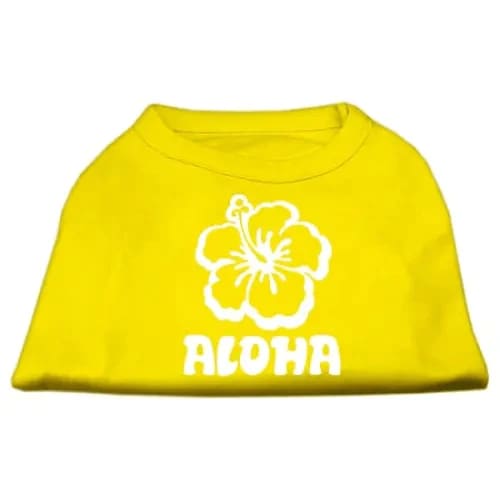 Aloha Flower Pet Shirt - Pet Shirt