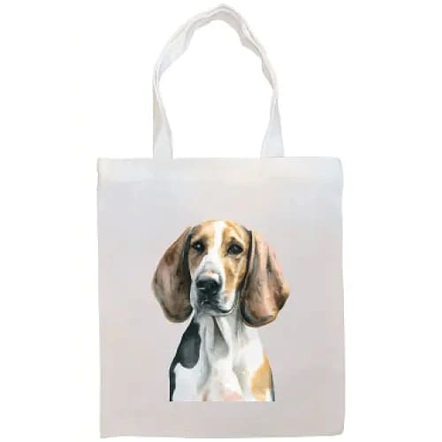 American Foxhound Canvas Tote Bag - American Foxhound
