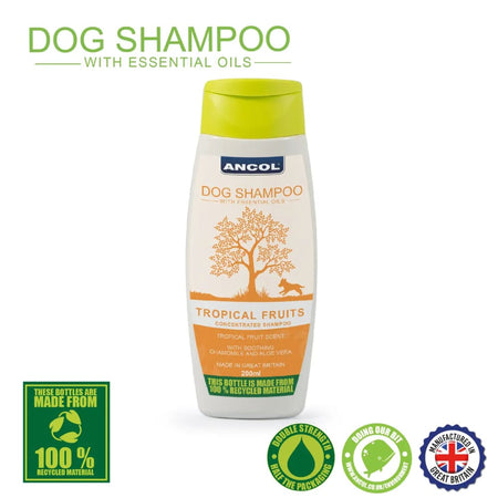 Ancol Tropical Fruit Dog Shampoo - Gentle Puppy Shampoo