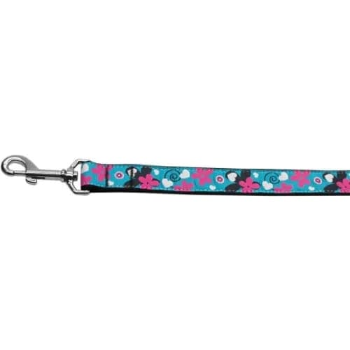 Aqua Love Nylon Dog Collars & Leashes - Dog Collars - Nylon