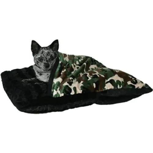 Army Camouflage Pet Pocket Bed for Pets that Burrow - Pet