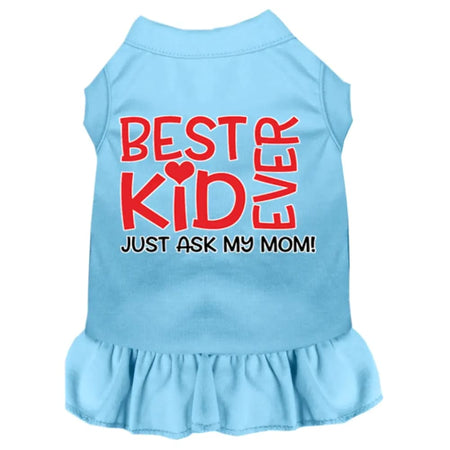 Ask My Mom Dog Dress - Pet Dress