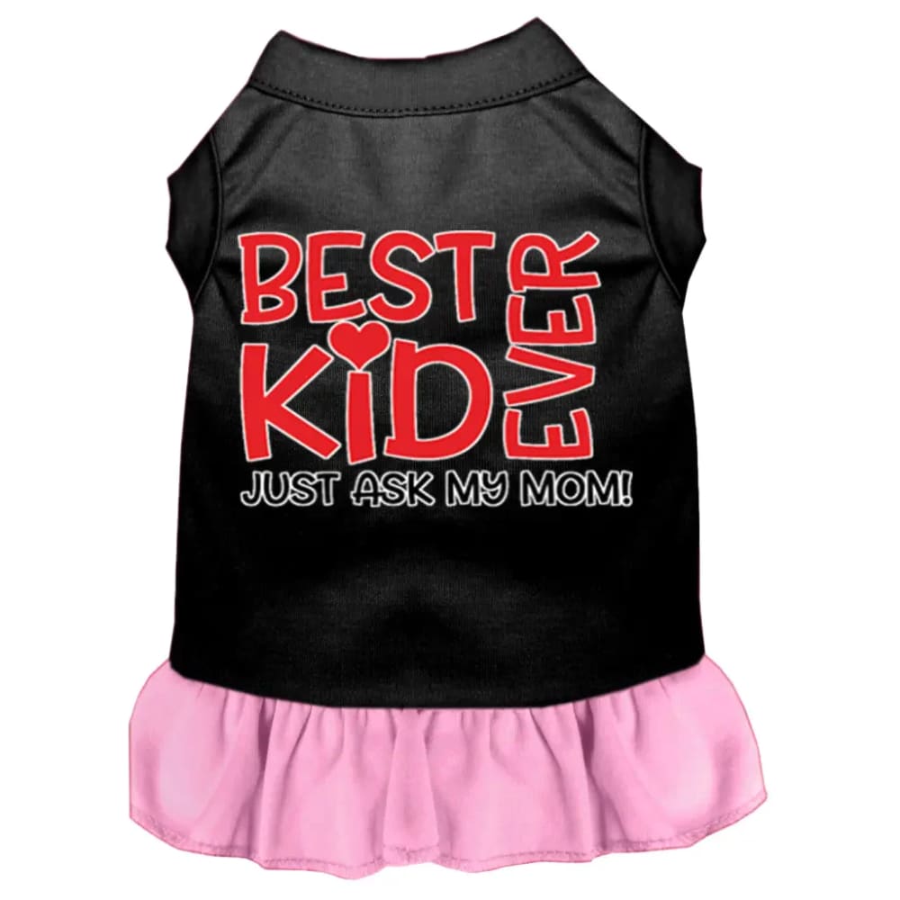Ask My Mom Dog Dress - Pet Dress