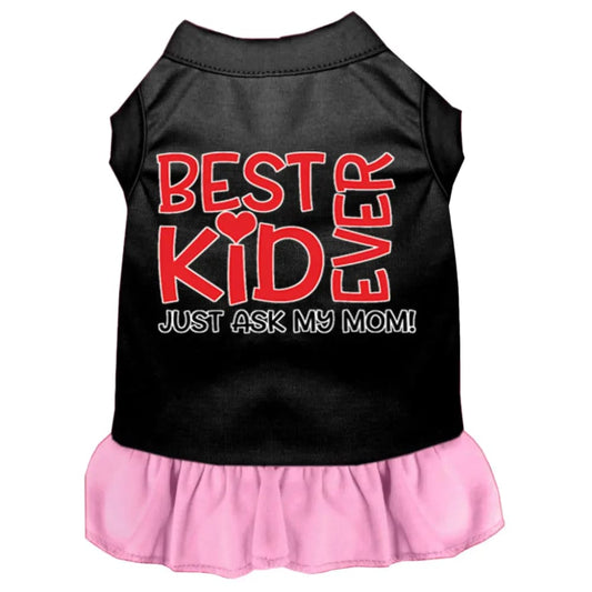 Ask My Mom Dog Dress - Pet Dress