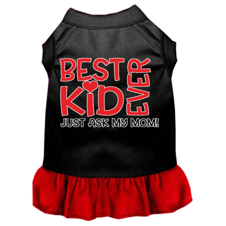 Ask My Mom Dog Dress - Pet Dress