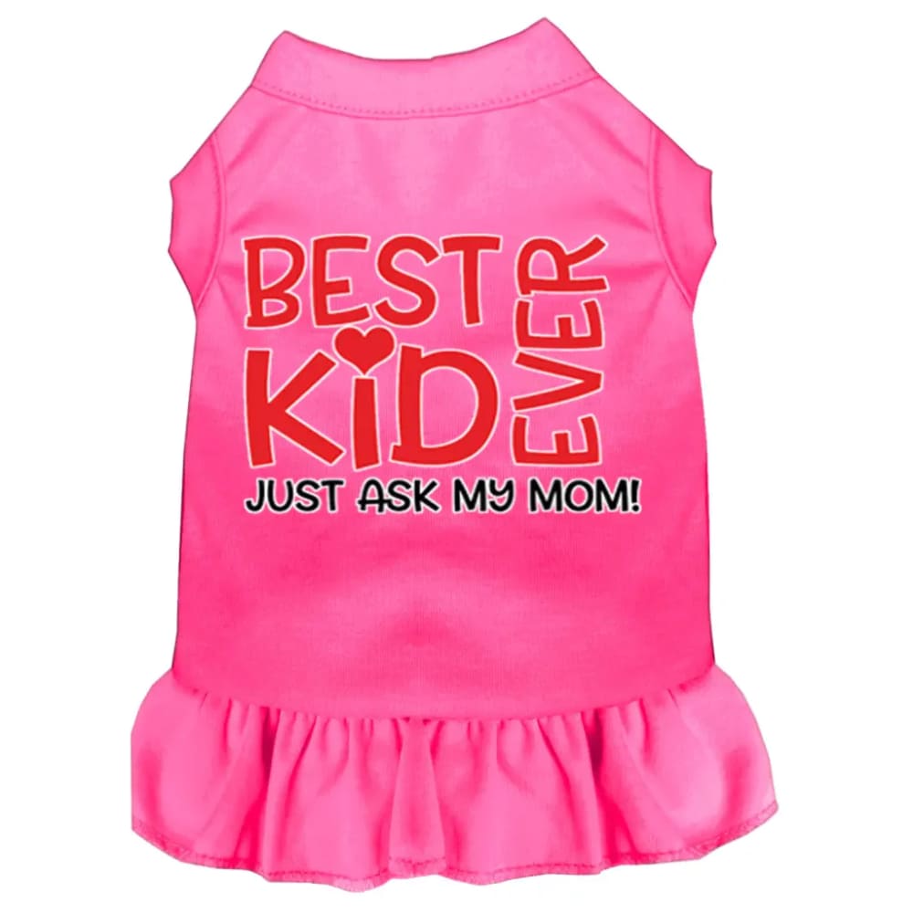 Ask My Mom Dog Dress - Pet Dress