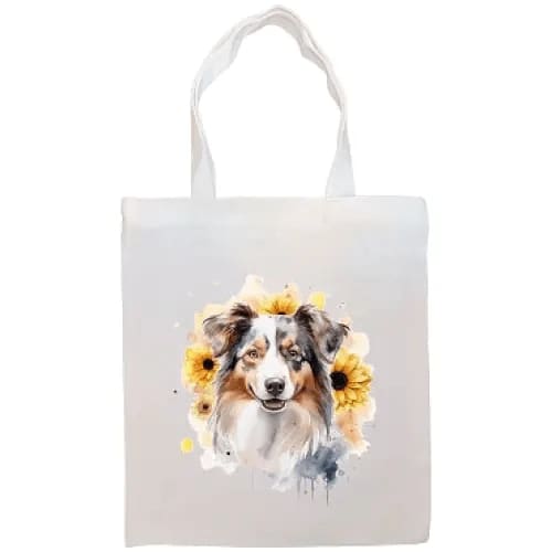 Australian Shepherd Canvas Tote Bag - Australian Shepherd