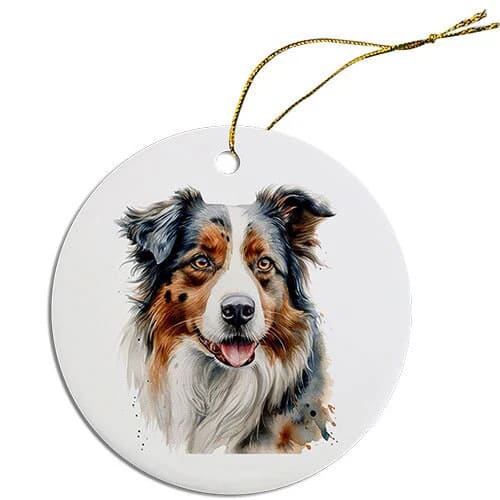 Australian Shepherd Christmas Ornaments - Ornaments