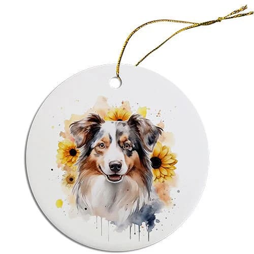 Australian Shepherd Christmas Ornaments - Ornaments