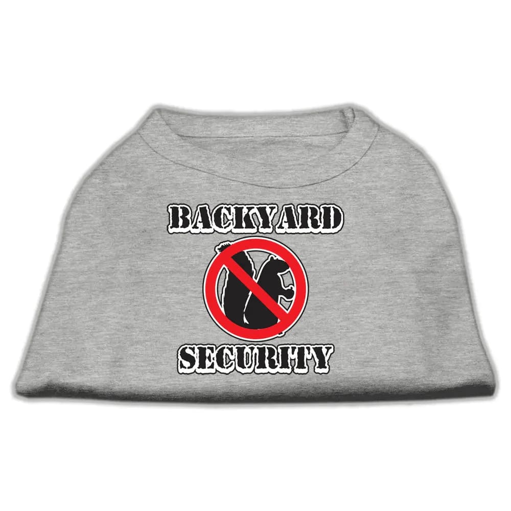 Backyard Security Dog Shirt - Pet Shirt