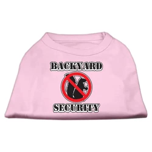 Backyard Security Dog Shirt - Pet Shirt
