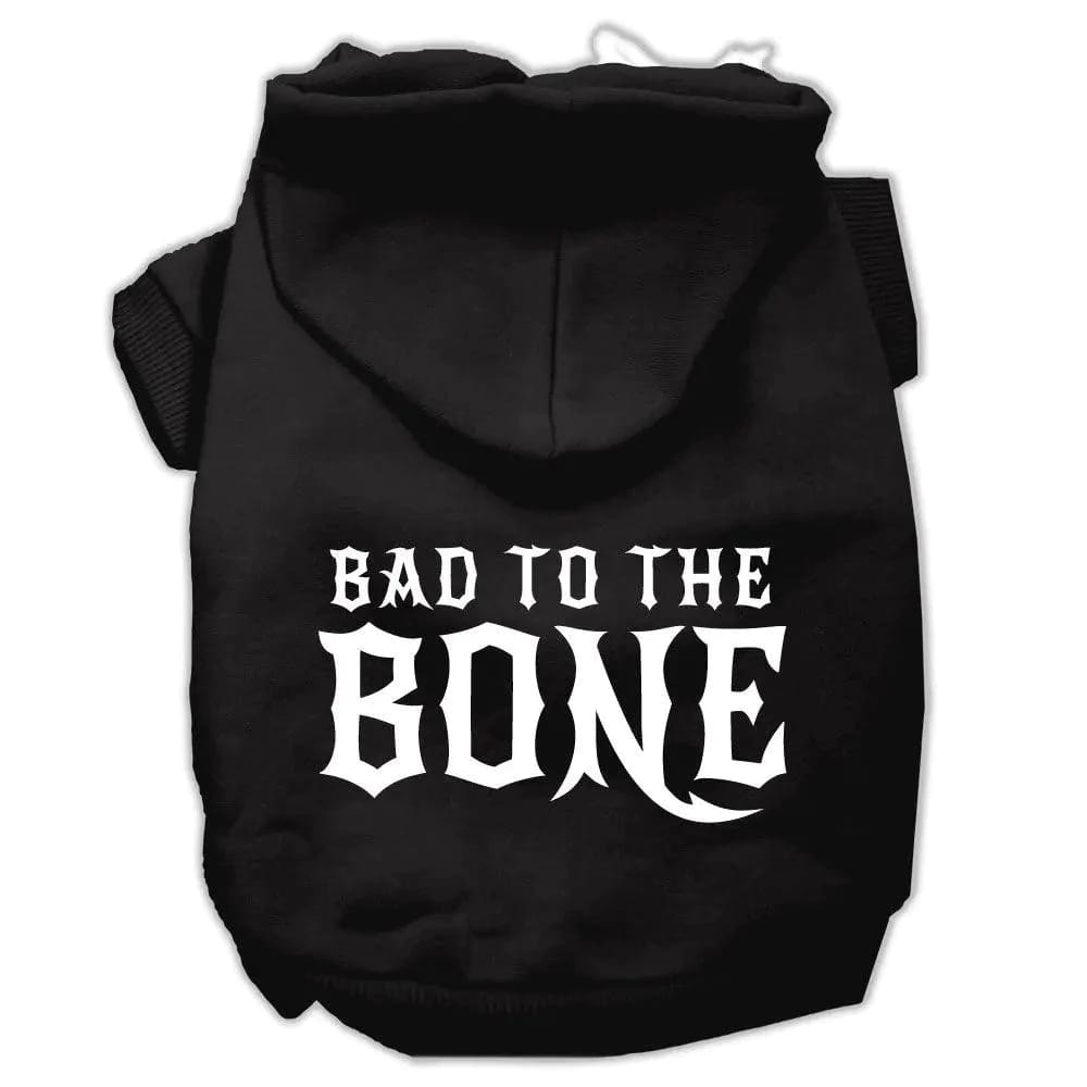 Bad To The Bone Dog Pet Hoodies - Pet Hoodies