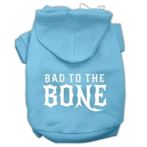 Bad To The Bone Dog Pet Hoodies - Pet Hoodies