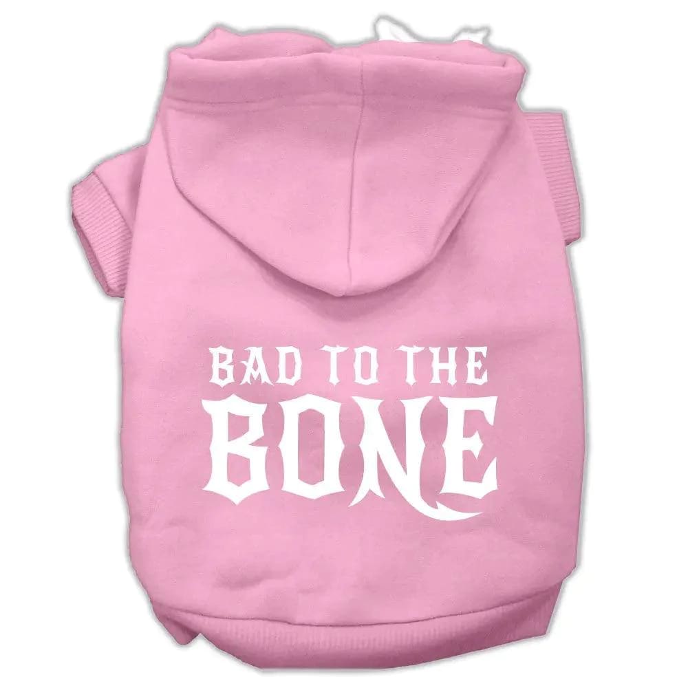 Bad To The Bone Dog Pet Hoodies - Pet Hoodies
