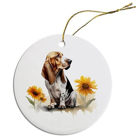 Bassett Hound Christmas Ornaments - Ornaments