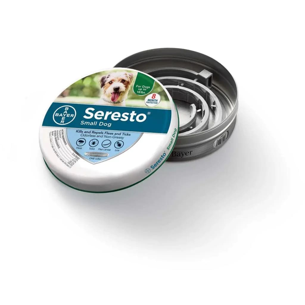 Bayer Seresto Flea and Tick Collar for Dogs Small Gray - Dog