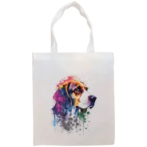 Beagle Canvas Tote Bag - Beagle