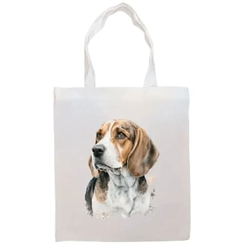 Beagle Canvas Tote Bag - Beagle