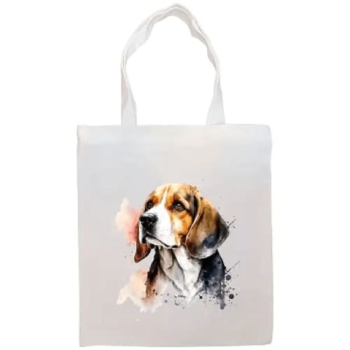 Beagle Canvas Tote Bag - Tote Bag
