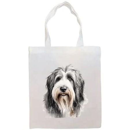 Bearded Collie Canvas Tote Bag - Tote Bag