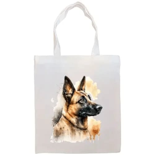 Belgian Sheepdog Canvas Tote Bag - Tote Bag
