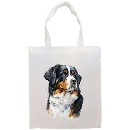 Bernese Mountain Dog Canvas Tote Bag - Tote Bag