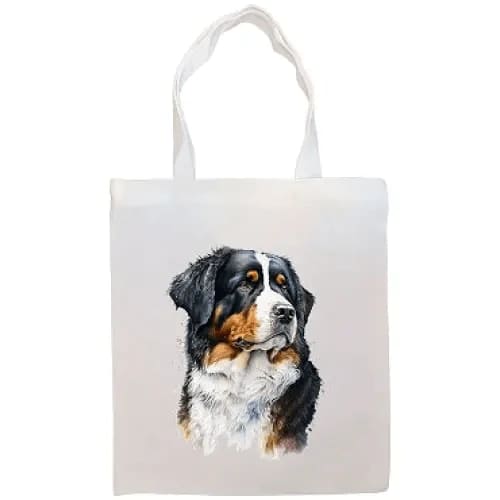 Bernese Mountain Dog Canvas Tote Bag - Tote Bag