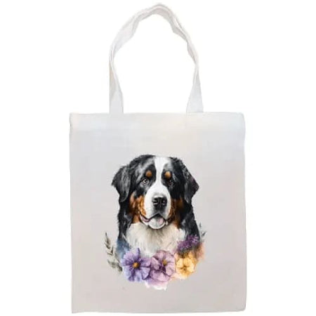 Bernese Mountain Dog Canvas Tote Bag - Tote Bag