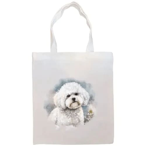 Bichon Frise Canvas Tote Bag - Tote Bag