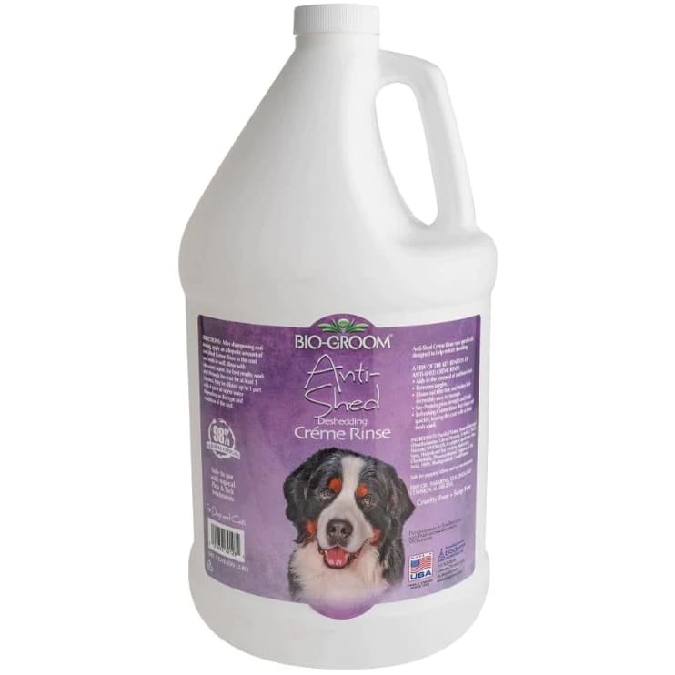 Bio Groom Anti-Shed Deshedding Creme Rinse Dog Conditioner