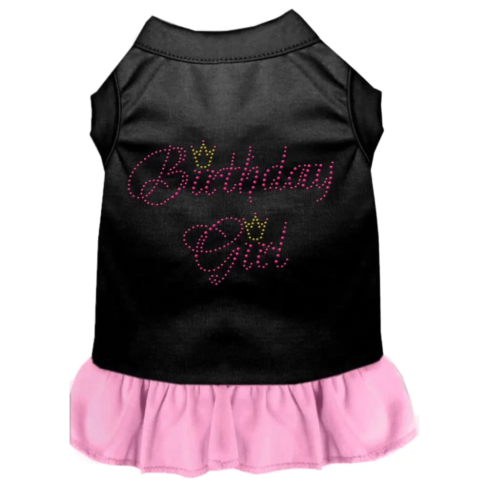 Birthday Girl Rhinestone Dog Dress - Pet Dress