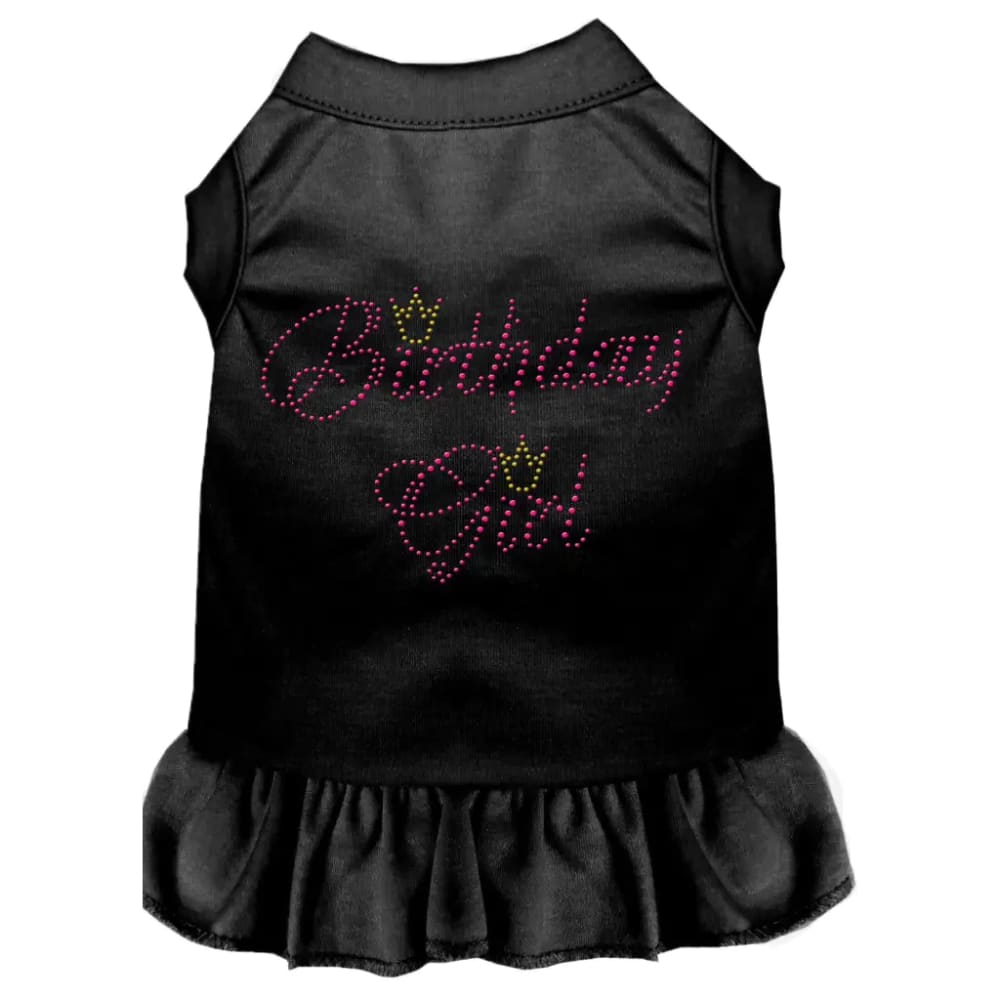 Birthday Girl Rhinestone Dog Dress - Pet Dress