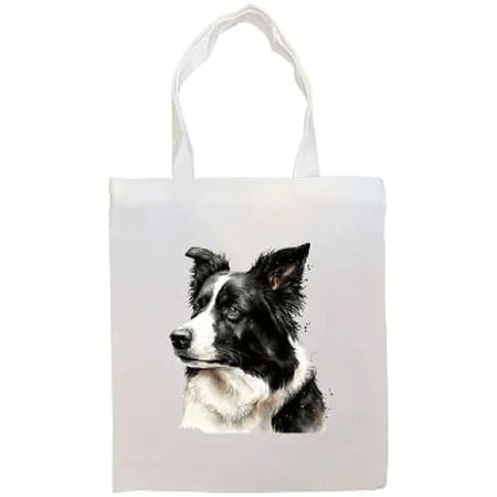 Border Collie Canvas Tote Bag - Tote Bag