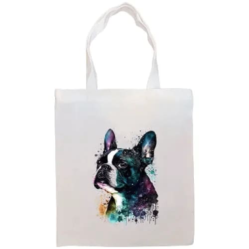 Boston Terrier Canvas Tote Bag - Tote Bag
