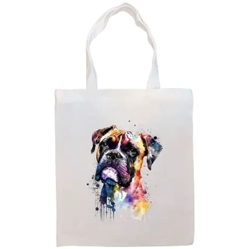 Boxer Canvas Tote Bag - Tote Bag