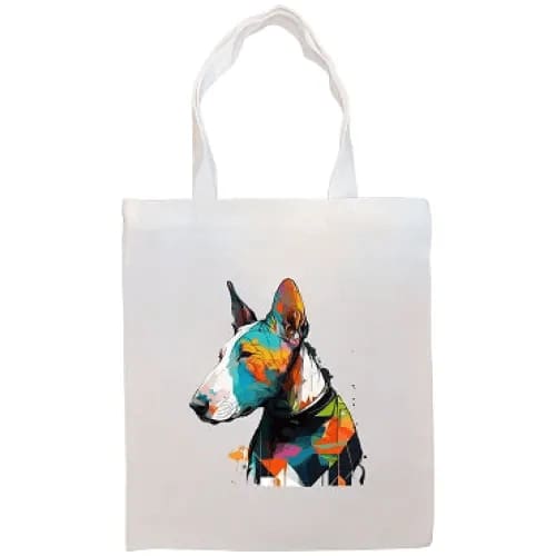 Bull Terrier Canvas Tote Bag - Tote Bag