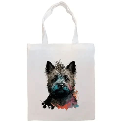 Cairn Terrier Canvas Tote Bag - Tote Bag