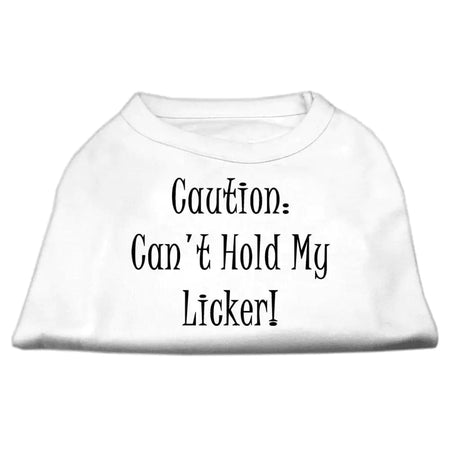 Can’t Hold My Licker Dog Shirts - Pet Shirt