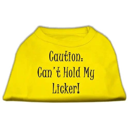 Can’t Hold My Licker Dog Shirts - Pet Shirt